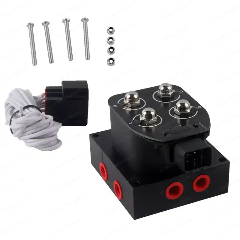 

Air suspension four-way solenoid valve, automotive modified solenoid valve