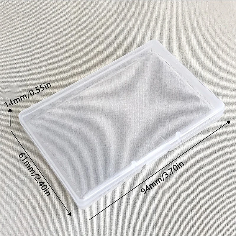 Transparent Plastic Drawer Storage Box Dormitory Storage Cotton Swab Card Mask Case Desktop Organizer