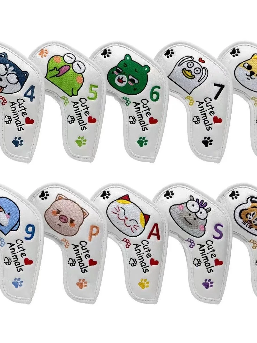 cute-cartoon-animal-embroidered-golf-iron-head-cover-full-set-0-pieces-golf-iron-head-protector-cover-sport-fitn-fans-goods
