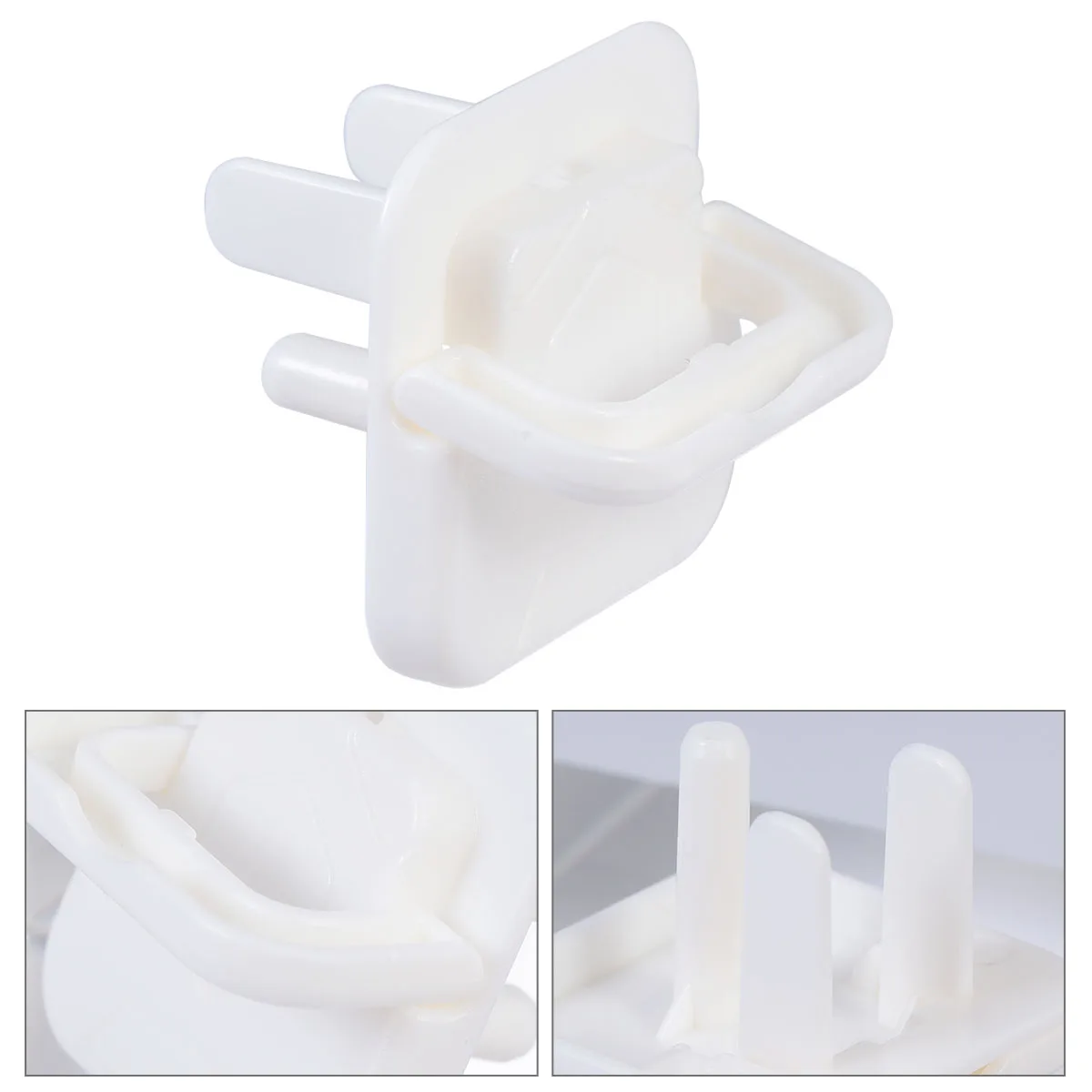 

25pcs Power Outlet Cover Socket Safety Plug White Proof Dust Moisture Insect Oxidation Guard