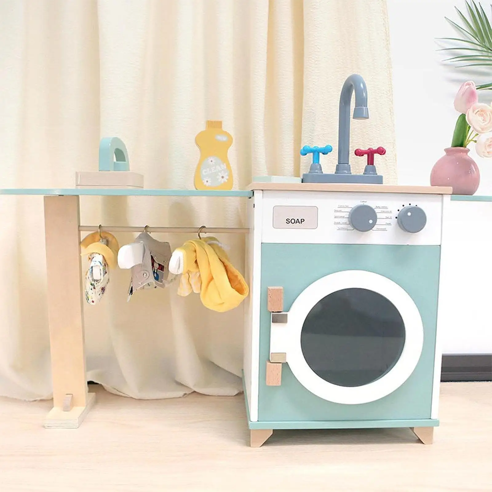 

Washing Machine Toy Realistic Small Household Appliances Toy Boys Girls