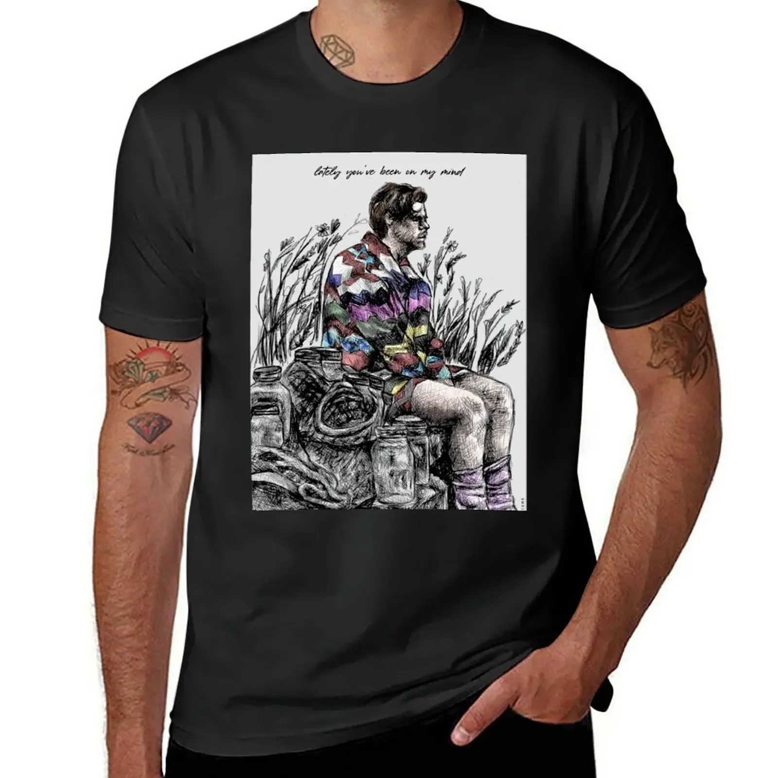 HS WORDS ARTWORK T-Shirt oversized t shirt designer shirts mens t shirt graphic