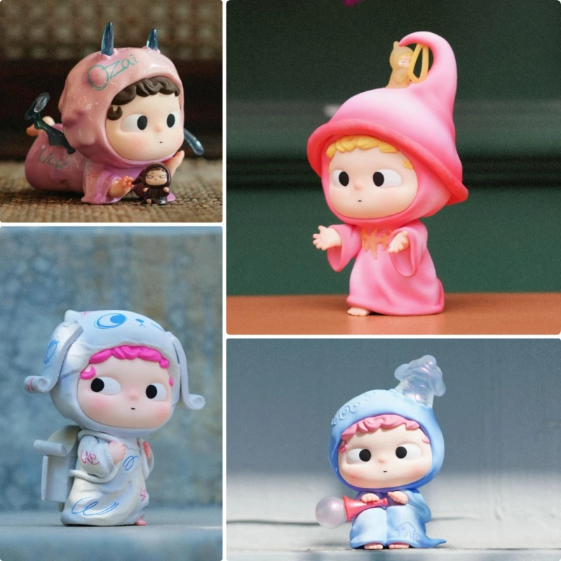 

Heyone OZAI The Time Wayfarer Series слепая коробка милая виниловая кукла OZAI аниме фигурки Mystery Box игрушки настольный кулон подарок-сюрприз