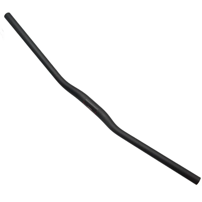 Neueste 3K Vollcarbon-Fahrradlenker 90mm Rise 25mm Backsweep MTB 31.8x660-760mm Renn- und Kletterfahrrad Matt – Detail 10