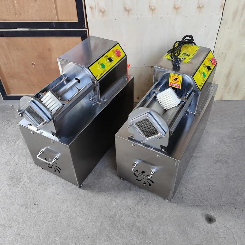 

Factory Direct Fries Cutting Machine Commercial Electric Potato Chip Slicing Machine Small Vegetable And Fruit Shredder