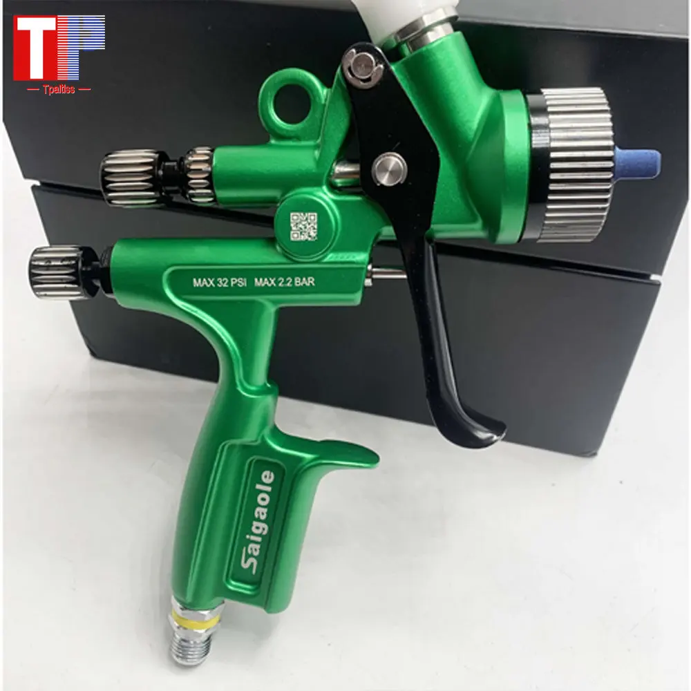 Pistola de Pulverização de Gravidade de Carro Hvlp 5200b Bico 1.3 mm 600ml Copo de Pintura