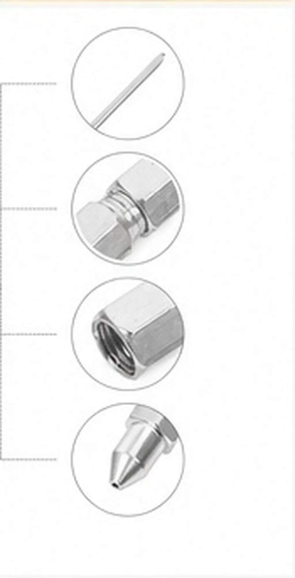 Needle Grease Gun Nozzle Durable High Hardness Precision Machining Smooth Flow Wide Application Machinery Equipment Hose Coupler
