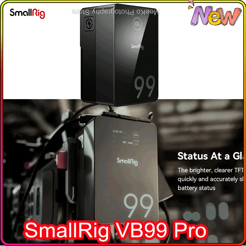 SmallRig VB99Pro 99Wh V-Mountバッテリーの実用的評価：プロカメラマンが選ぶ高容量・高速充電の真実