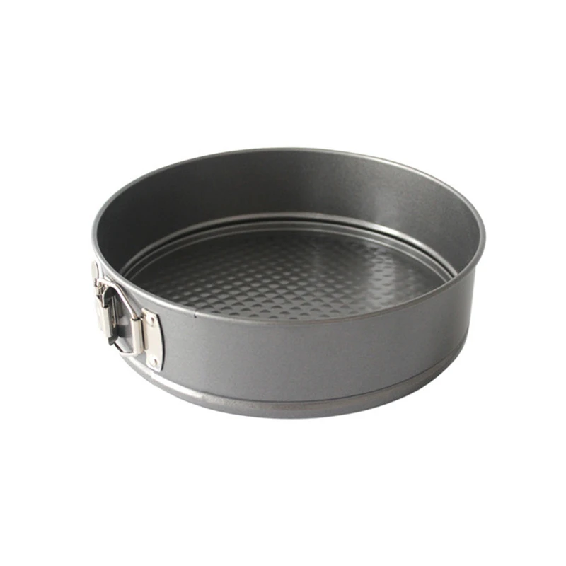 1/2/3PCS Removable Base For Easy Release Lockable Base Bakeware Durable And Sturdy Round Mold With Clasp Convenient Clasp Lock