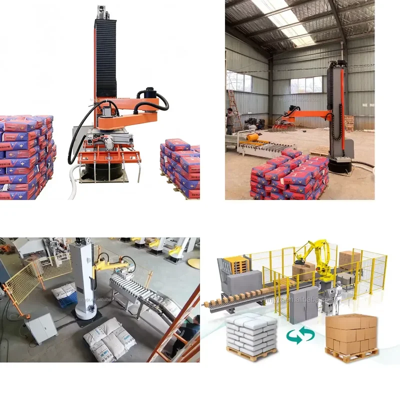 2026 CE Factory Price Automated Robotic Palletizer System Stacking Machine for Box Pallet Cement Bags Palletizer Er