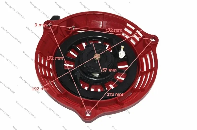 GSV190 Recoil starter fits GC190 GCV190 GS190 4 stroke engine motor HRB217 HRX217 mower pull start