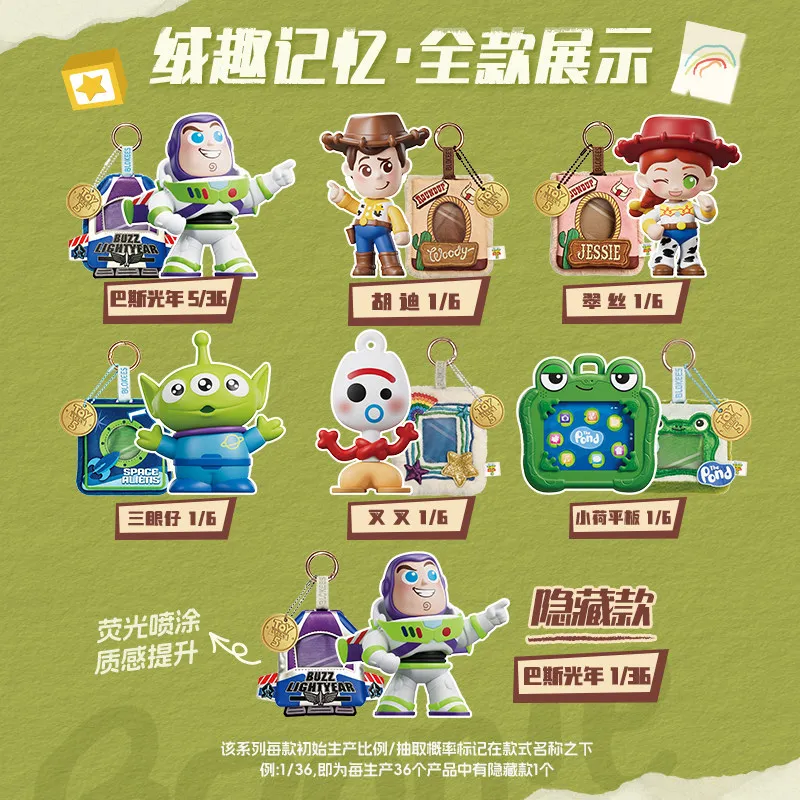 Blokees Doodoos MATE Toy Story Plush Blind Box Keychain Soft Pendant Mini Collectible Figure Xmas Gift For Teens Collectors