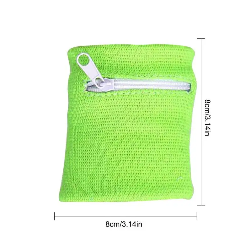 Multifunction Zipper Running Bags Lightweight Wrist Wallet Pouch Sweatband Gym Fitness Sports Cycling Wristband Arm Bag