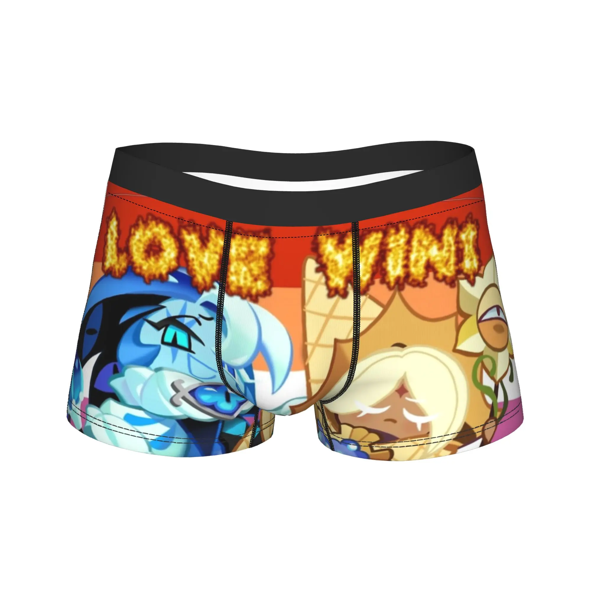 Men shadow milk pure vanilla yuri Underwear Cookie Run Kingdom Humor Boxer Briefs Shorts Panties Male Soft Underpants S-XXL