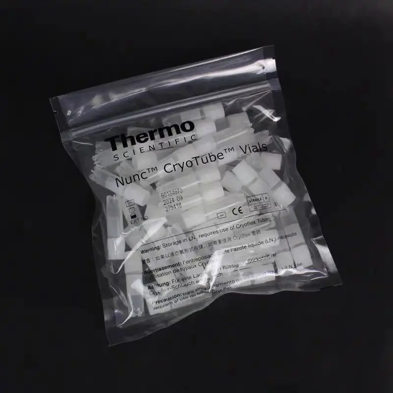 

Thermo Fisher liquid nitrogen cryovial tube 1.82 5ml external screw cap cryovial biological sample preservation tube cell cultur