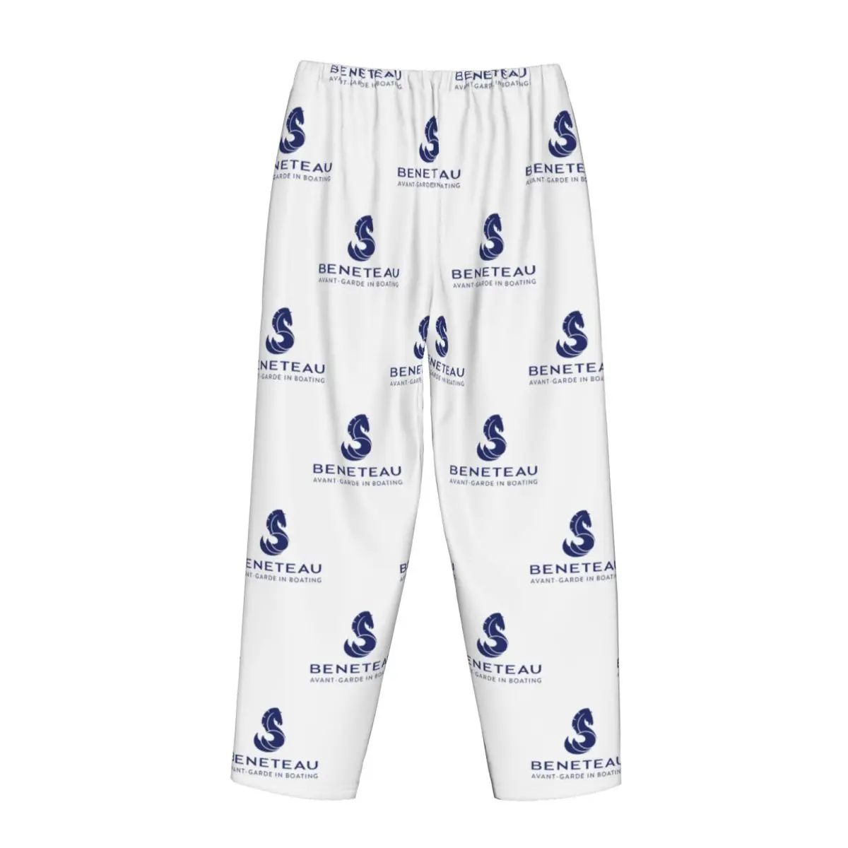 Custom Beneteau Sailboat Sailing Yacht Women Pajama Pants Lounge Sleep Sleepwear Bottoms with Pockets