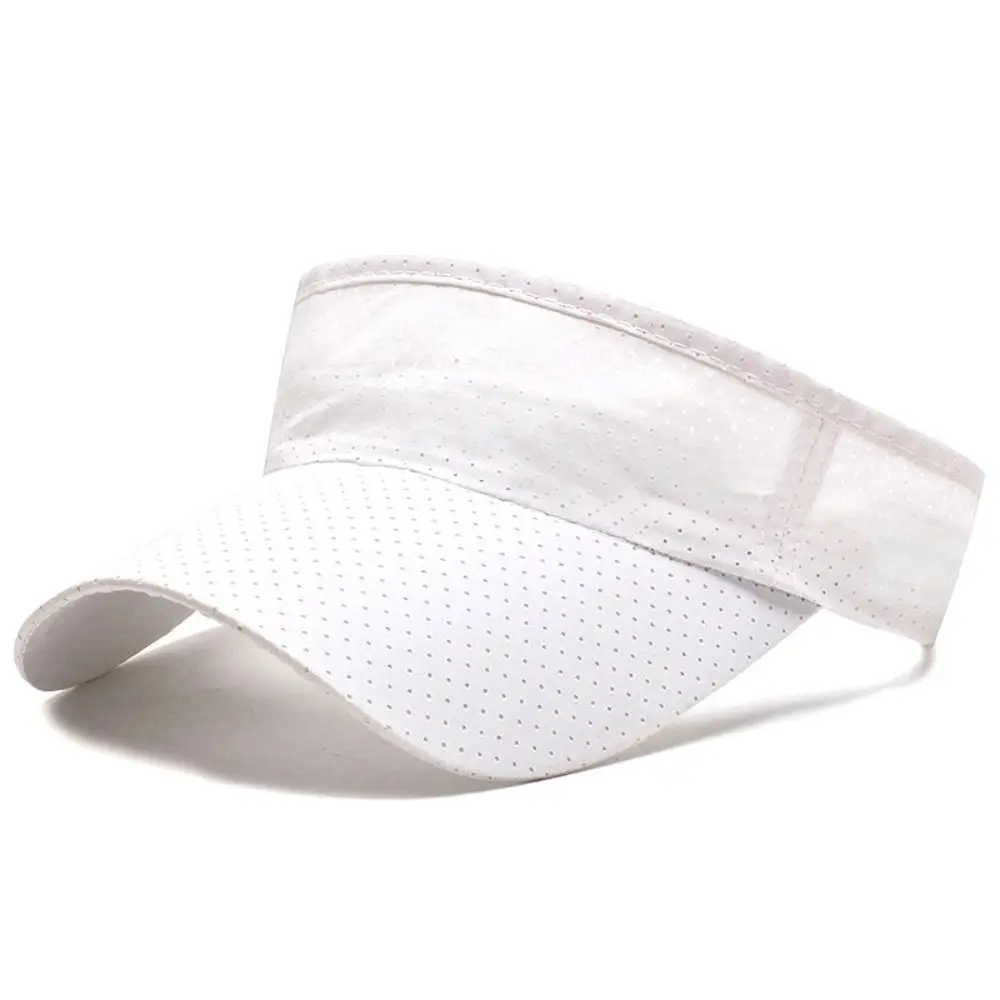 

Sun Hats Breathable Running Cap Adjustable UV Protection Tennis Hat Sun Visor Comfortable Empty Top Cap Outdoor Sport