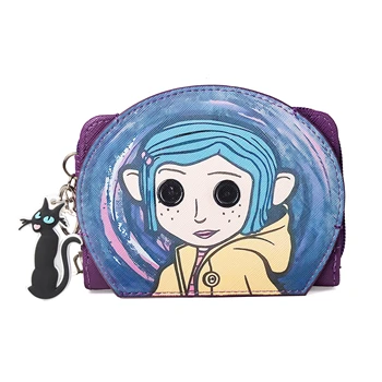 "Caroline" Sweet Cartoon Coin Purse, Cute Mini Wallet, Portable Card Holder, Daily…