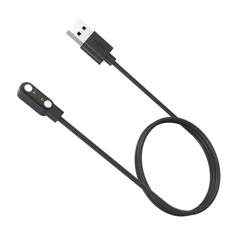 

5V 1A Magnetic Charger 60cm Cable Black Charger Stable Charging Plastic Charger Multiple Protection for Zeblaze Vibe 7