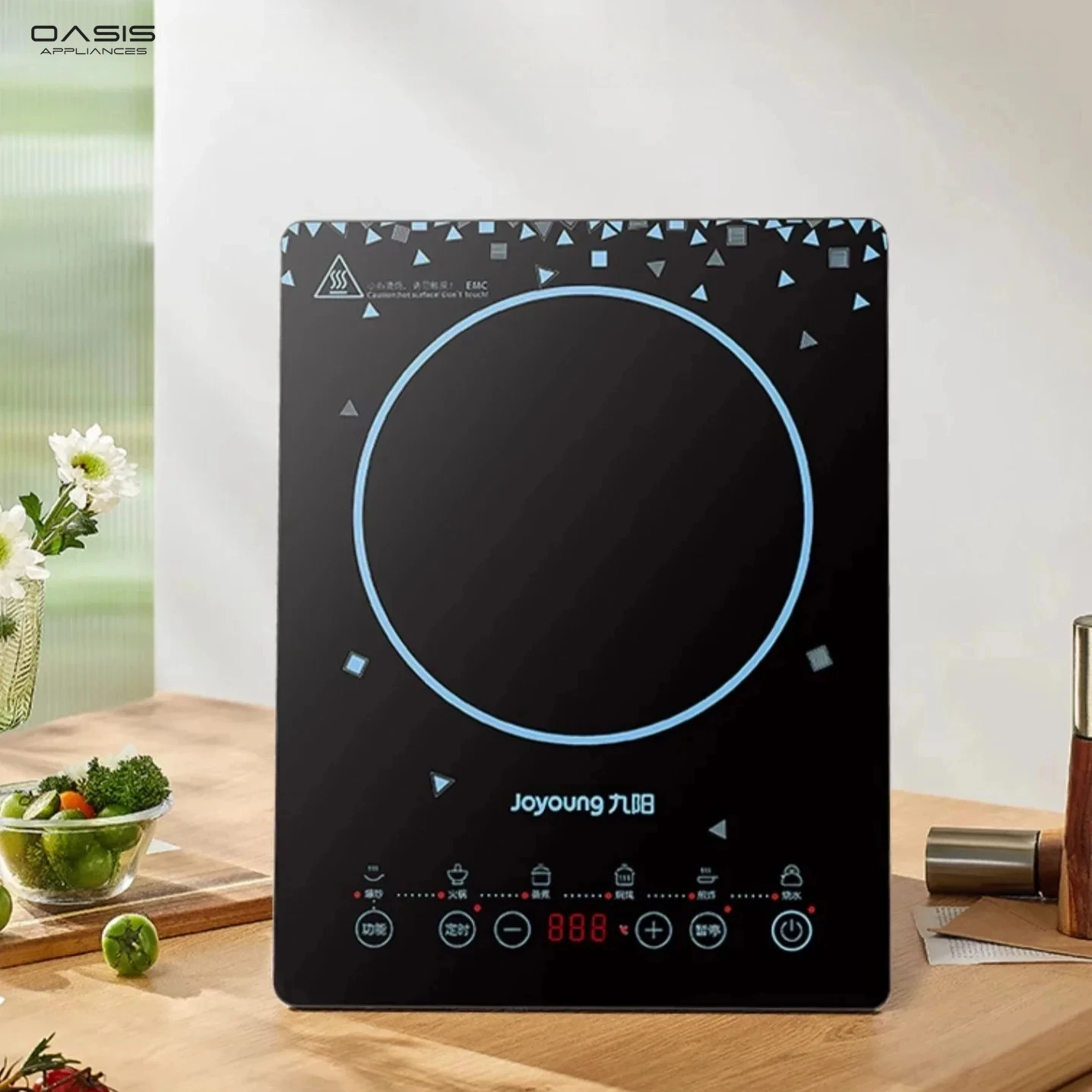 Induction Cooker - Household Smart Cooking, Special High-power, Battery Stove, Small All-in-One, Energy-saving Cooktop.