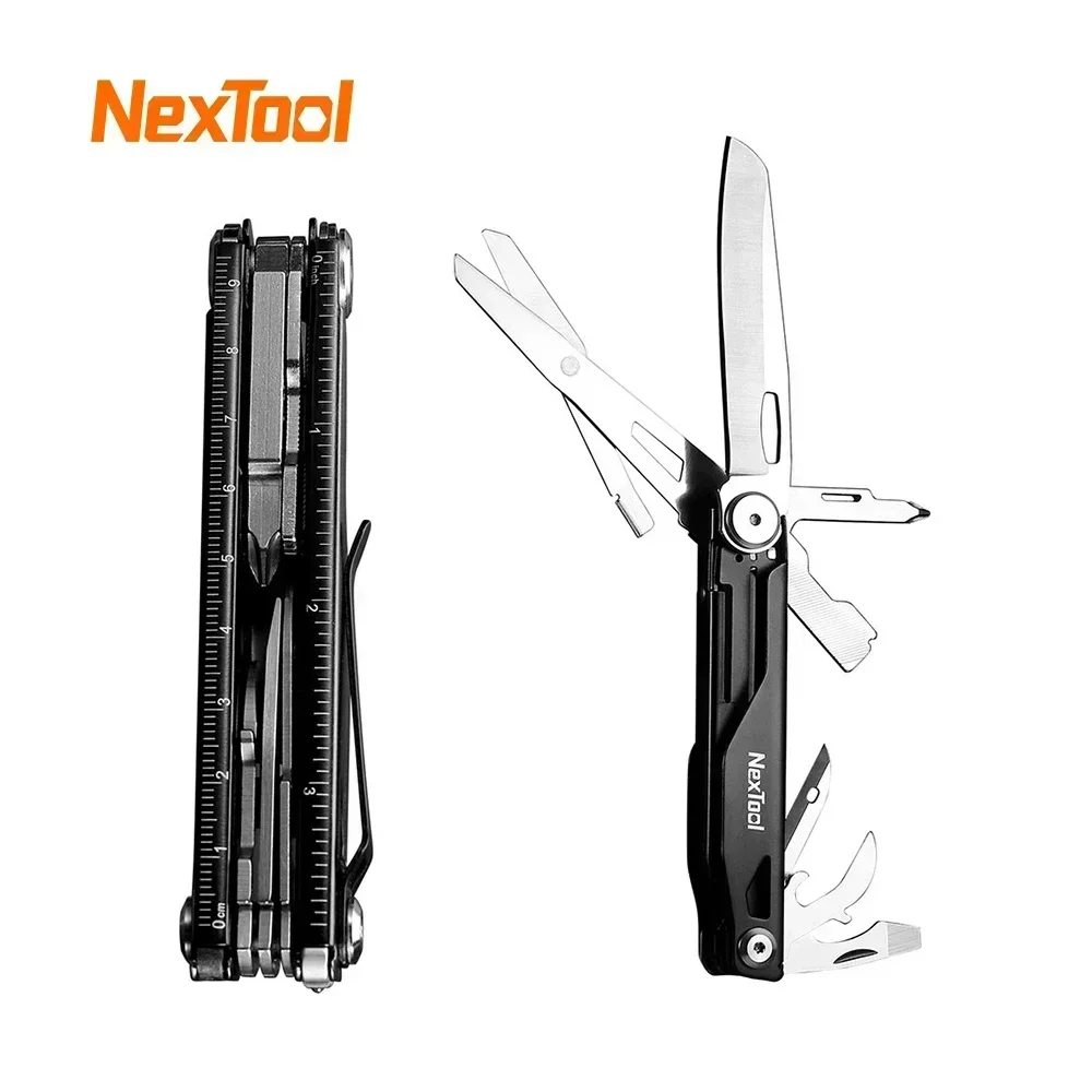 Nextool Multi-tool Pocket Knife 12 In 1 Multi Functional Pocket Tool Knife Outdoor Folding Knife Mini Portable Folding Scissors