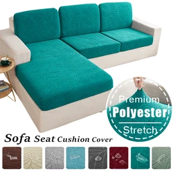 Waterproof Jacquard Sofa Seat Cushion Cover For Living Room Furniture Protector Couch Chaise Longue Sofa Armchair Seat Slipcover
