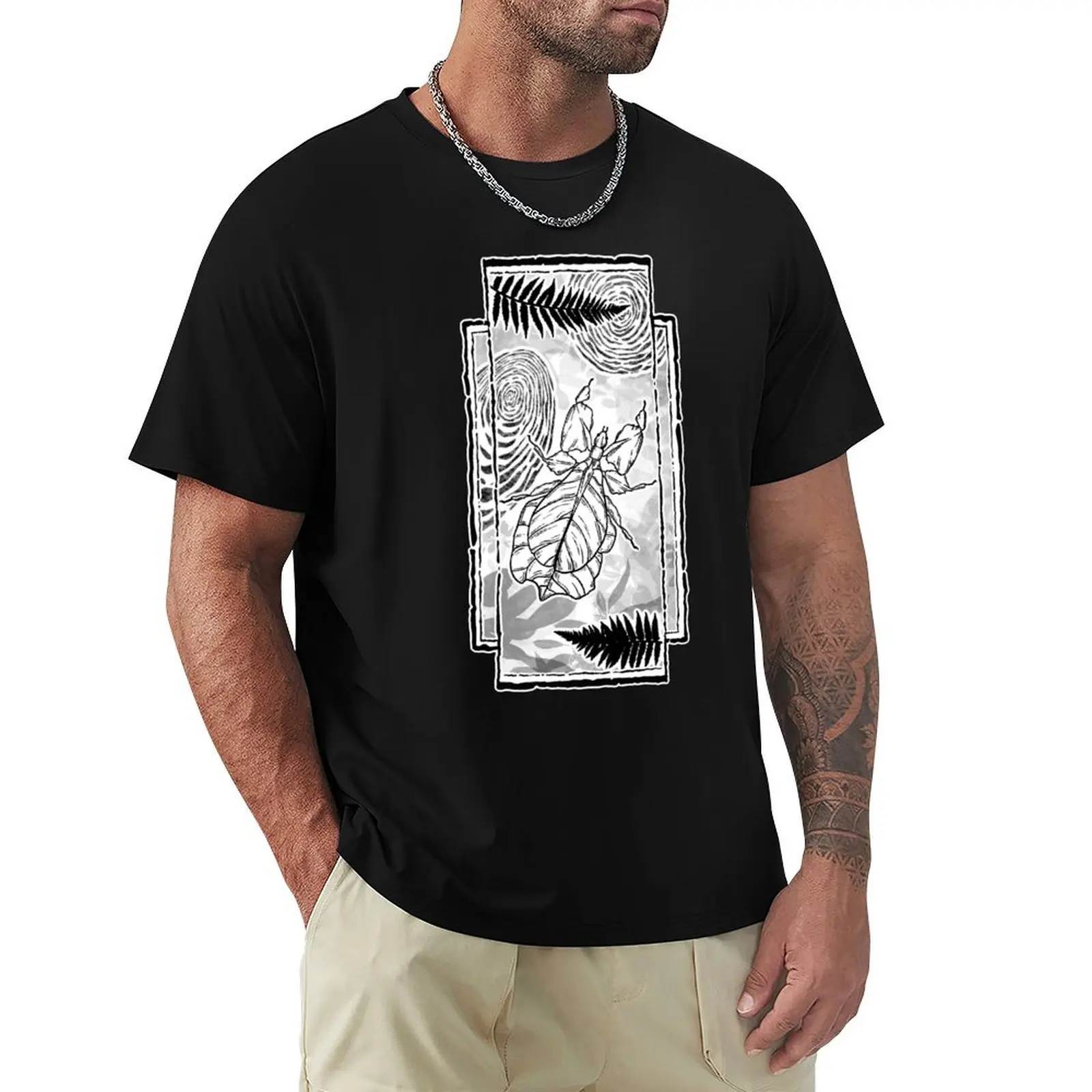 Leaf insect T-Shirt t shirts for man slim fit T-Shirt
