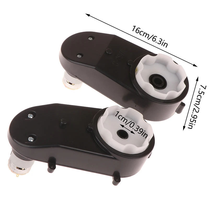 6V/12V RS390 Kids Ride On Toys Car Motors Children Car Wheels Gearbox High Speed DC Motor For Remote Control Car Parts