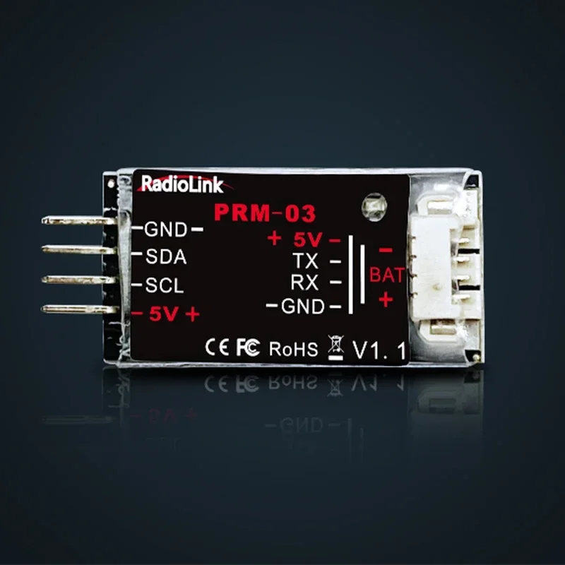 NEWEST Radiolink PRM-03 OSD V1.1 Telemetry Sensor Return Flight Information Module For Controller AT9/AT9S/AT9S Pro/AT10/AT10II