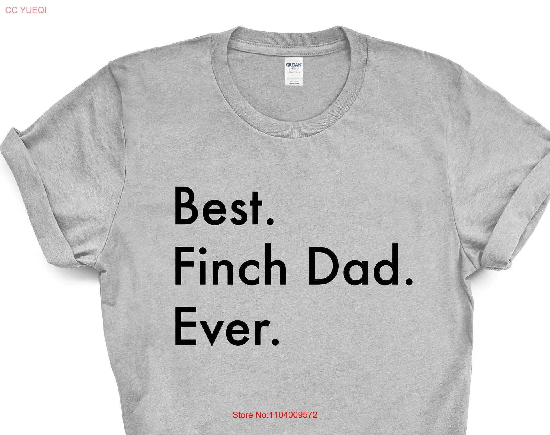 

Футболка Finch Best Dad Ever, мужская 3525, длинные или короткие рукава