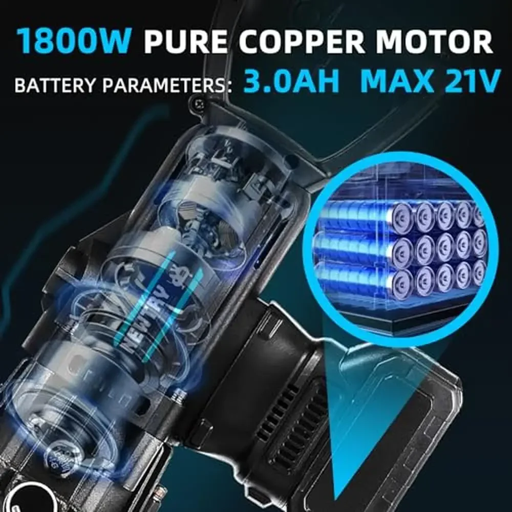 Kit perforatrice idraulica elettrica 16T 1800W Set di utensili per punzonatura in acciaio a batteria con 2 batterie Kit punzonatrice angolare da 3,0 Ah