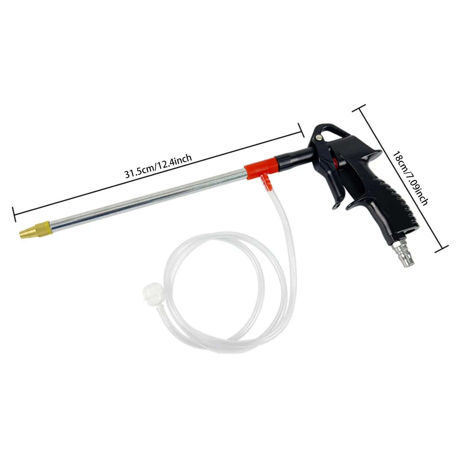 

Multi-use Handheld High Pressure Air Blow Washer Metal Adjustable Car Cleaner for Complete Interior Cleaning Kit