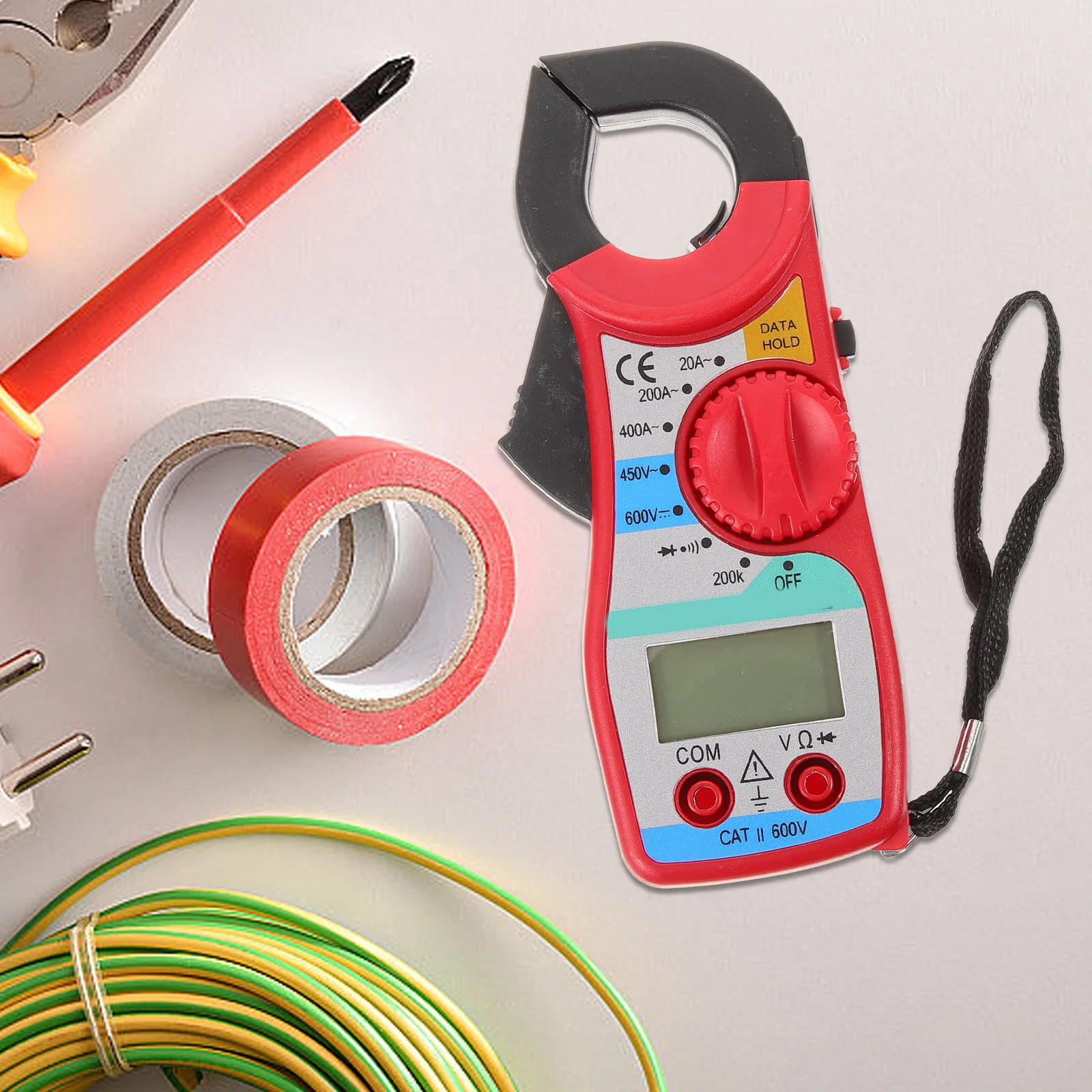 

Digital Clamp Meter Multimeter Amp Meter Voltage Ac Dc Current Tester Clamp on Electrical Tester Accurate Measurement