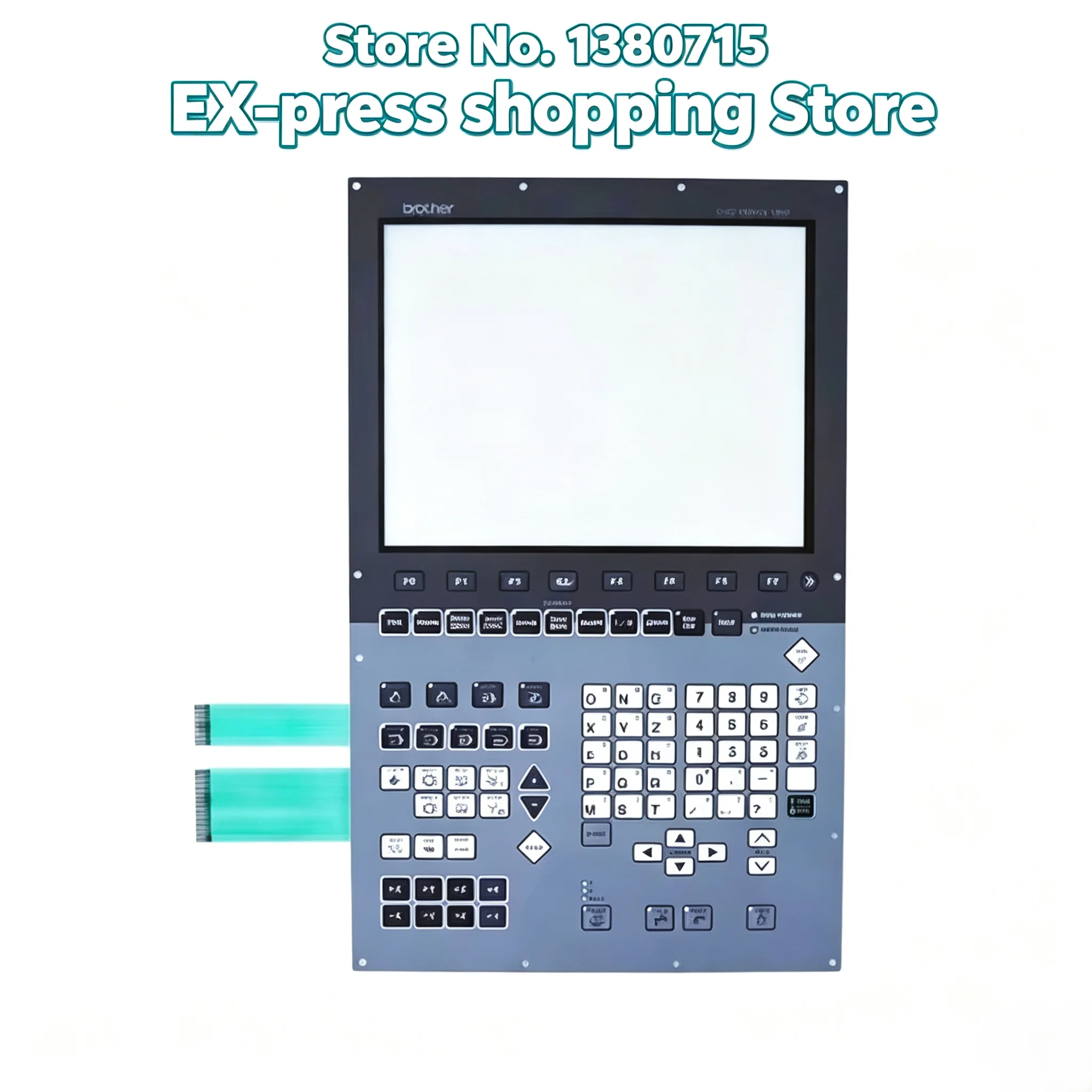 Membrane Switch Keypad Fit TC‑S2C TC‑S2D TC‑S2CZ‑0 TC‑S2DZ‑0 CNC Control Panel Replacement Keyboard