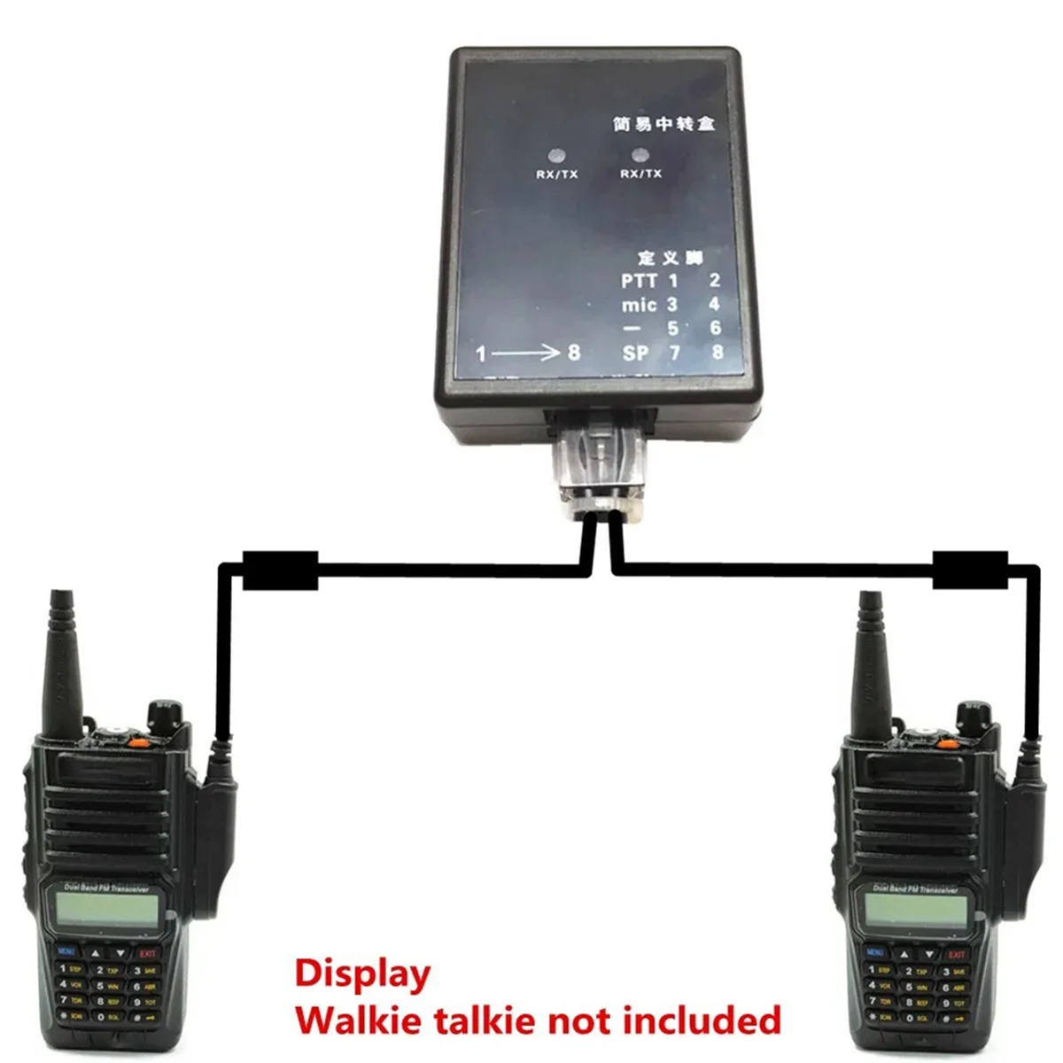 【RECOMMEND】Handset Walkie Talkie Repeater 2-Way Repeater Board Repeater Relay Box for TYT WOUXUN KIRISUN HYT for Interphone