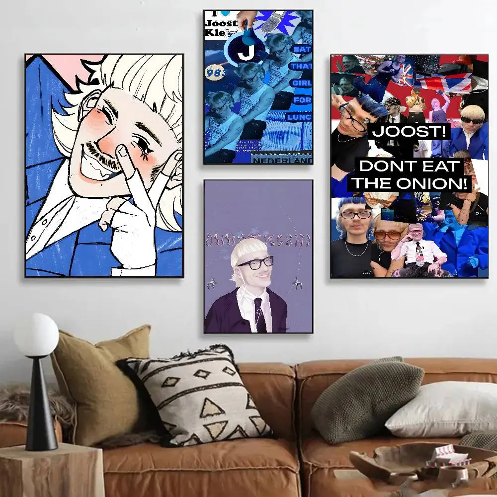 Joost Klein Rapper Singer Fryslan P Poster Gallery Prints Self Adhesive  Home Decor Decoration Wall Decals Living Room Sticker