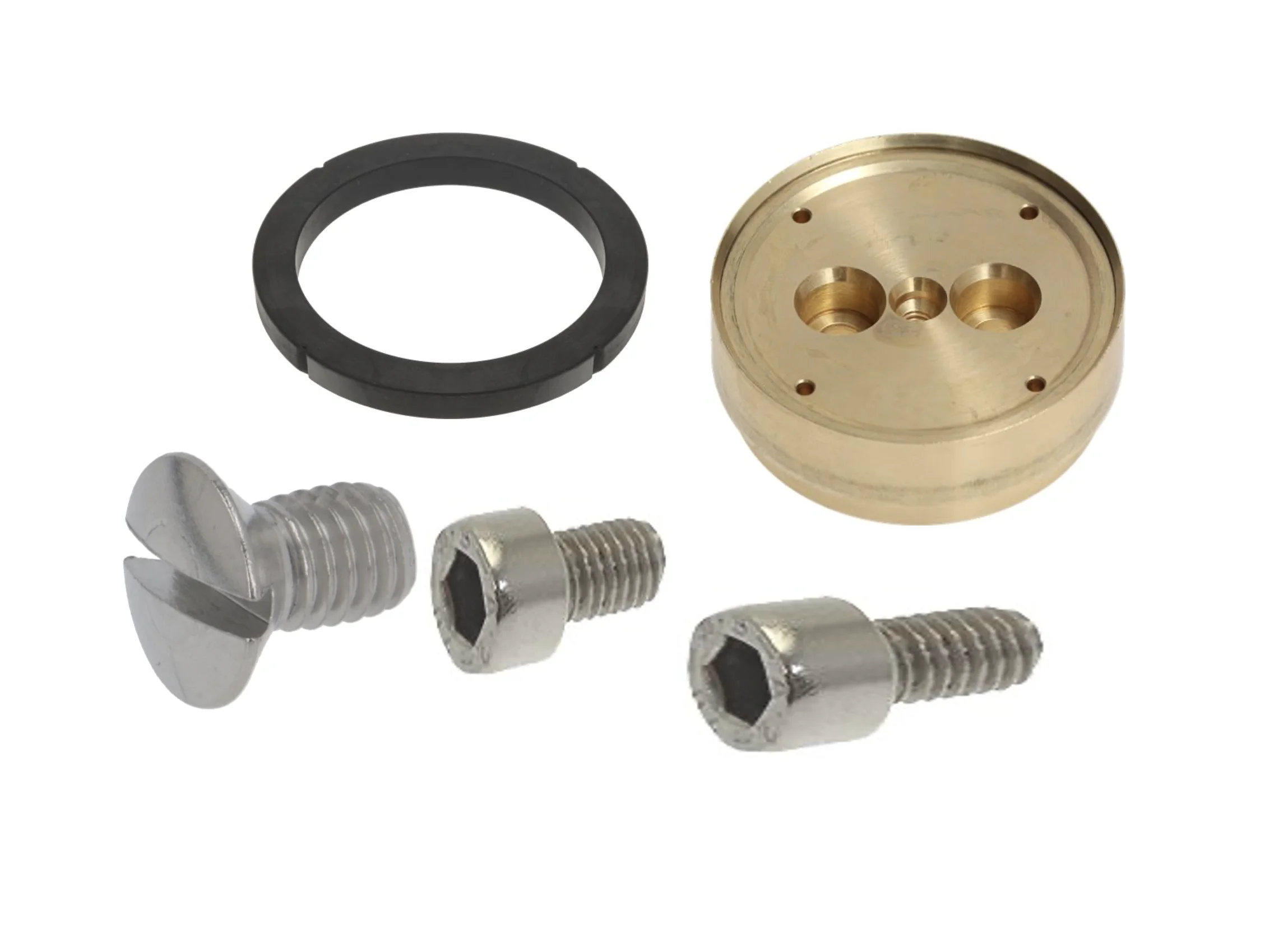 مجموعة Gaggia - حامل نحاسي WGA16G1002 مع حشية وشاشة ومسامير مجموعة كاملة