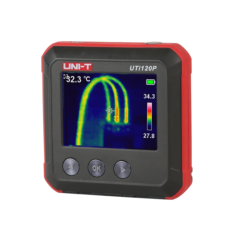 

Original UTi120P Pocket-sized Thermal Camera It Can Automatically Track The Objective S Temperature From -20°C To 400°C