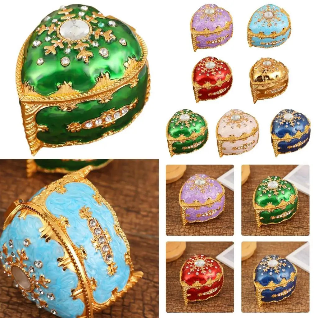 

Heart Shaped Jewelry Holder Jewellery with Soft Interior Ring Box