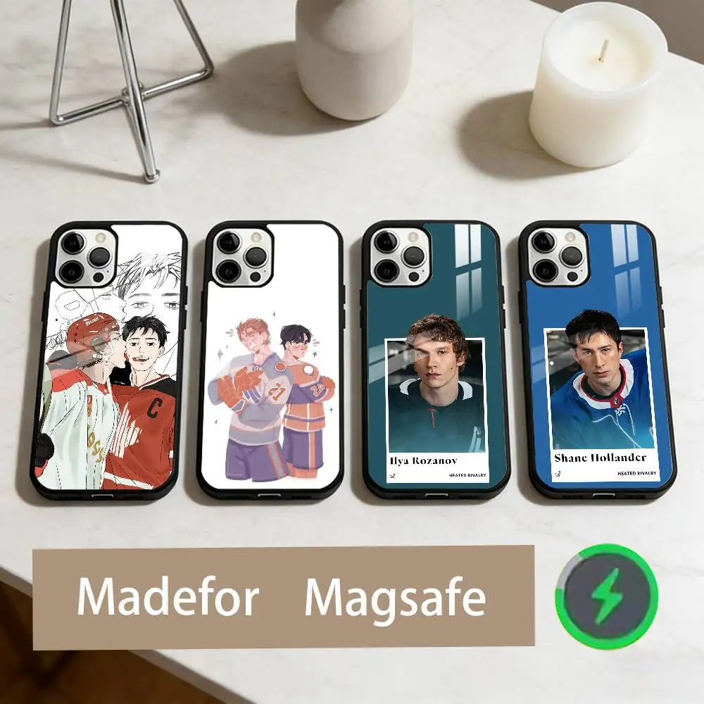 

H-Heated R-Rivalry Phone Case For iPhone17,16,15,14,13,12,11 Plus,Pro Max Magnetic For Magsafe Wireless Charging