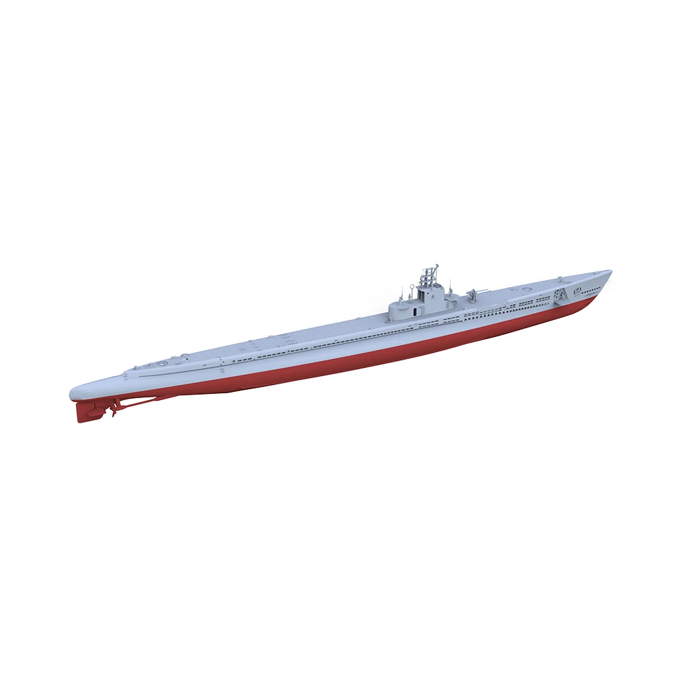 SSMODEL SSC144954S-A 1/144  Military Model US Navy Gato Class Submarine Full Hull Miniature Static Model