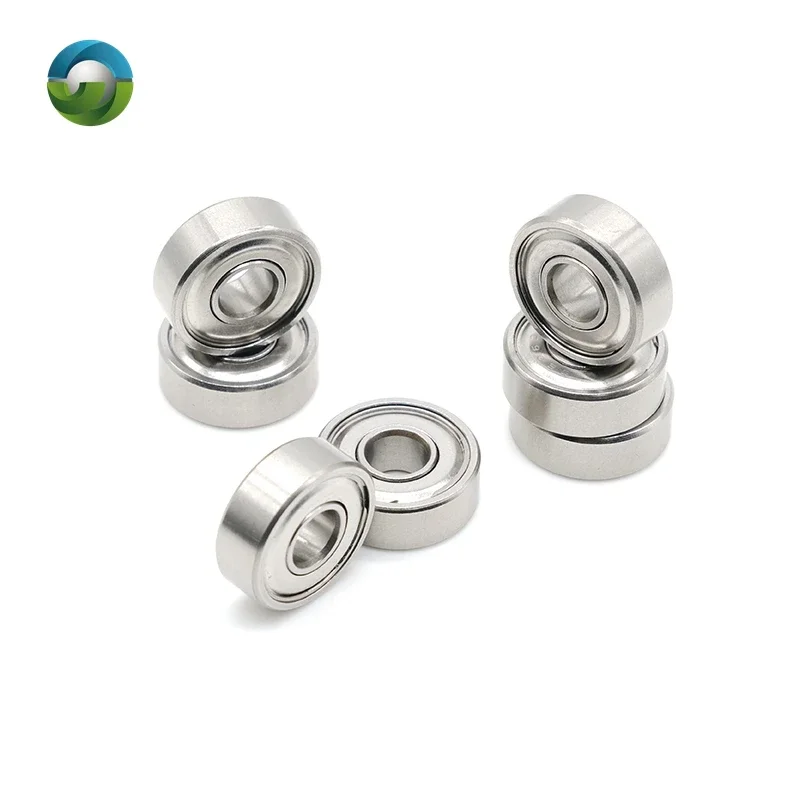 10PCS 606ZZ Bearing ABEC-7  6x17x6 mm Miniature 606Z Ball Bearings 606 ZZ EMQ Grade Z3 V3 For Makefr RS CNC 32 Tutors