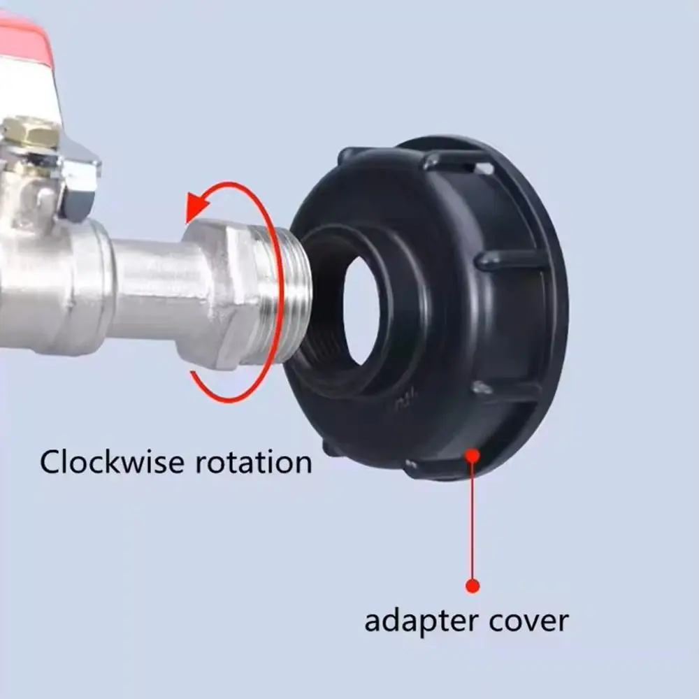 

Прочный S60*6 грубая резьба IBC адаптер для крана резервуара сменный фитинг клапана садовый кран 1/2 ''3/4'' разъем для крана бытовой