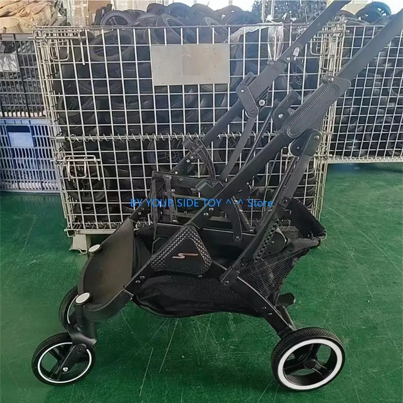 عربة أطفال ذات عجلات أمامية/خلفية بديلة لعربة الأطفال ومسند الذراع الأمامي لأعز U6XE