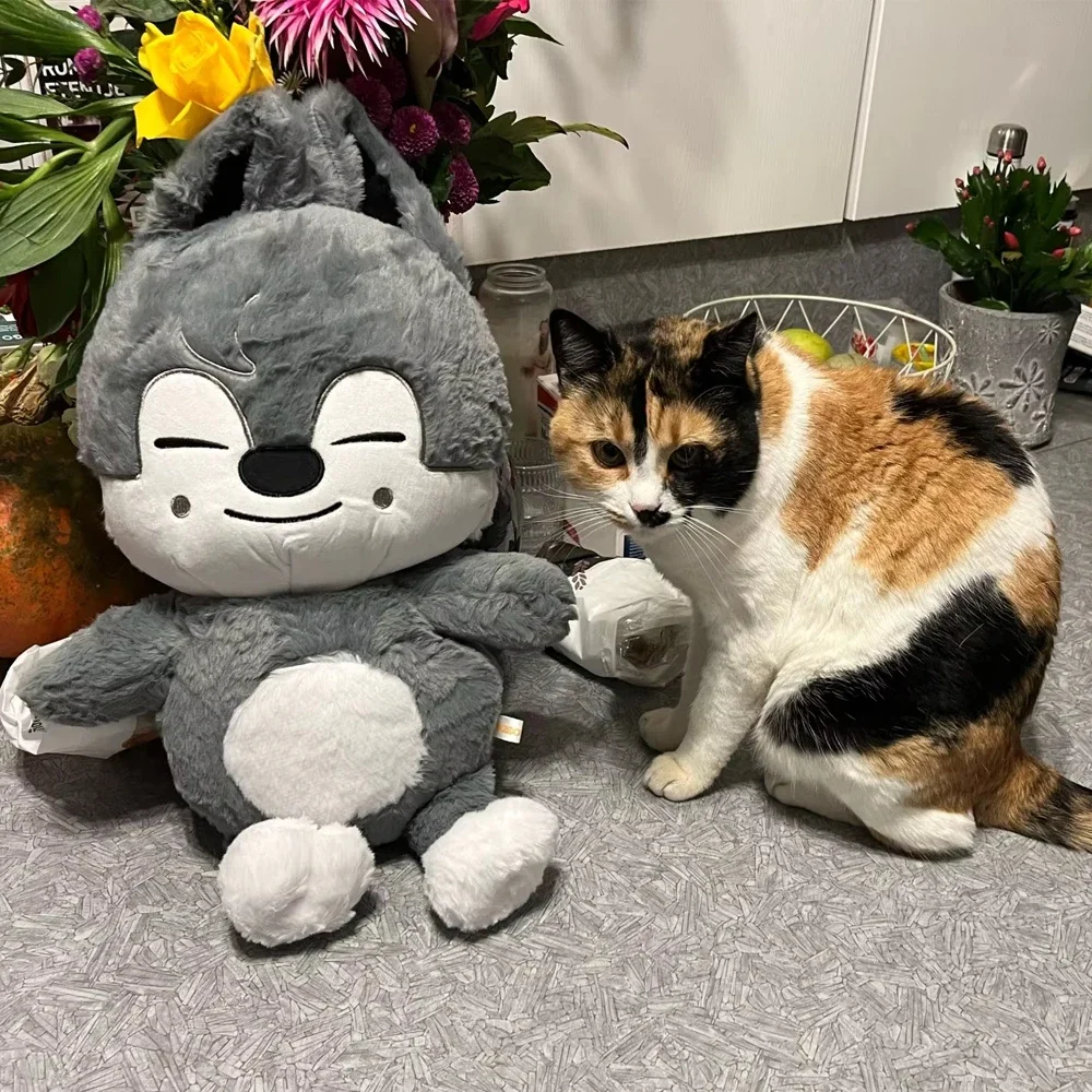 ビッグK-POP スカズ ストレイキッズ ぬいぐるみ かわいい漫画風ぬいぐるみ人形 大きめサイズ 子供 赤ちゃん 睡眠用枕 ギフト