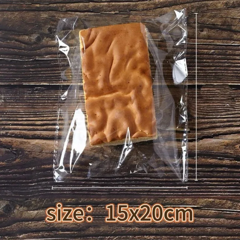 Geschenkzakjes Transparant Snoep Bakken Buscuit Kiem Toast Dim Broodzak Bakverpakking Feestartikelen voor Kerst Snoep