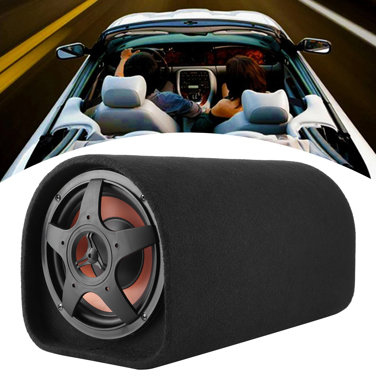 12V Car Subwoofer Car Bass Speakers Large Consumption Audio Modification Sound Amplifier Audio Amplifier Subwoofer Car Subwoofer
