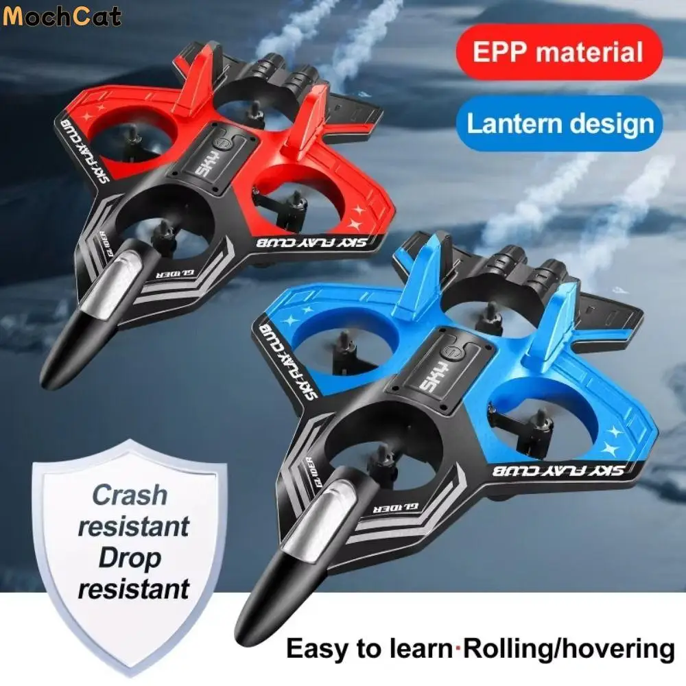 

EPP Foam Пульт дистанционного управления Пенопластовый истребитель RC Дроны Гравитационный датчик Четырехмоторный вертолет Игрушка Прочный портативный радиоуправляемый реактивный самолет для хобби