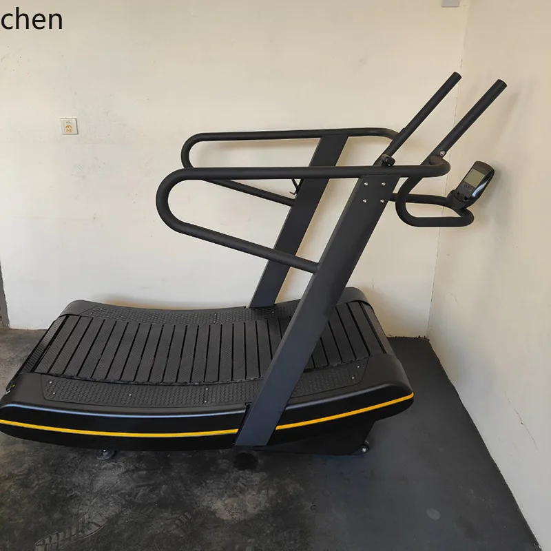HXL Gym Training Unpowered Treadmill Curved Arc Rubber Running Belt