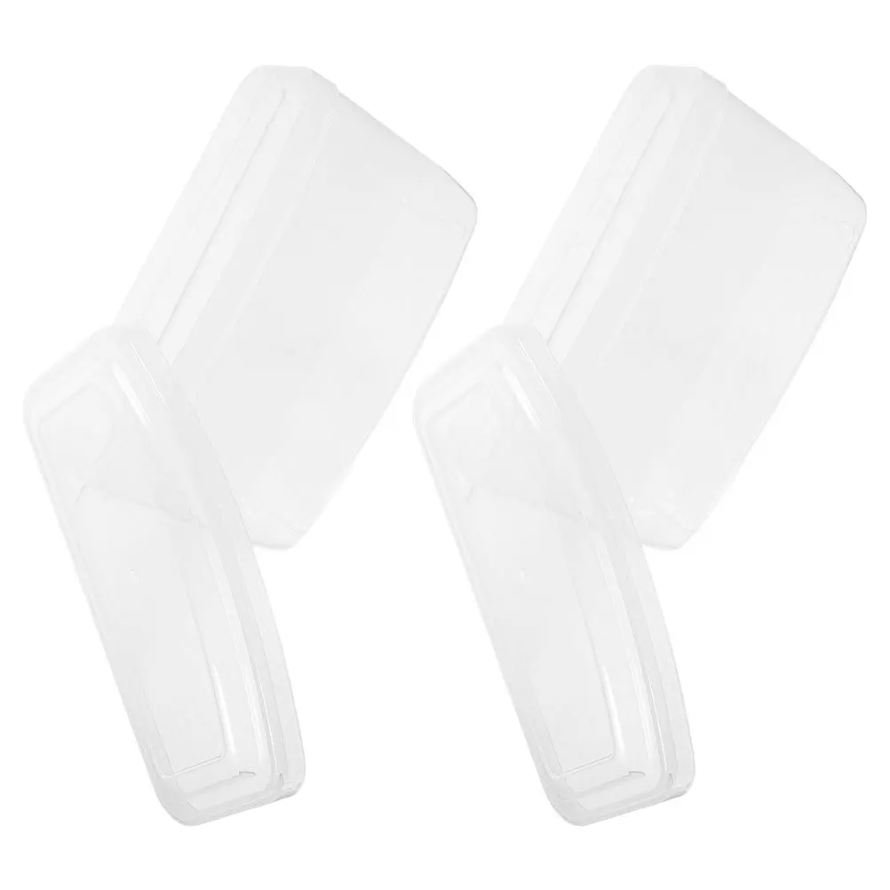 

2Pcs Swimming Goggles Case Clear Diving Gear Holder Sturdy PP Material Portable Lightweight for Pool Ocean Trips Protection